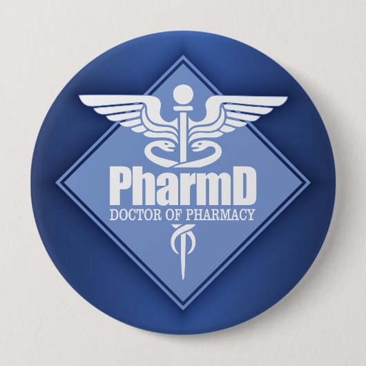 Karton PharmD (Diamant) Button (Vorderseite)