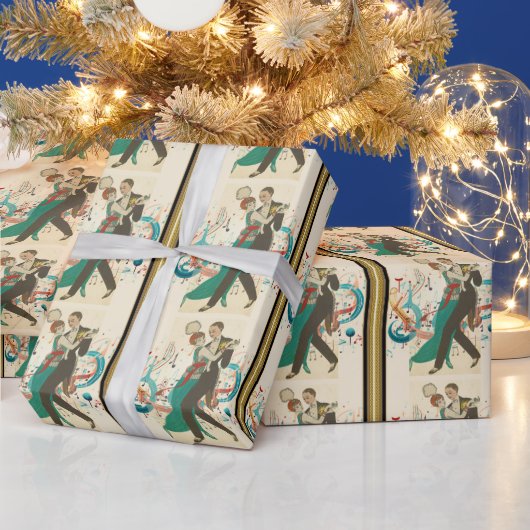 Karton Postale Wrapping Paper Geschenkpapier (Feiertage)