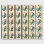 Karton Postale Wrapping Paper Geschenkpapier (Flach)