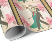 Karton Postale Wrapping Paper Geschenkpapier (Rolleneckpunkt)