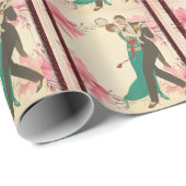Karton Postale Wrapping Paper Geschenkpapier (Rolleneckpunkt)