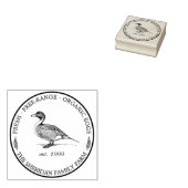 Karton Promo für Vintage Enten Gummistempel (Stempel)