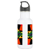 Karton Quasar Edelstahlflasche (Rückseite)