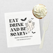 Karton Retro Spooktacular Halloween Serviette