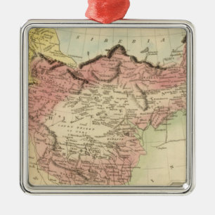 Karton Silbernes Ornament