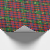 Karton-Tartan-Wrapping-Papier Geschenkpapier (Ecke)