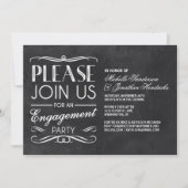 Karton-Typografie | Einladung der Einsatzpartei (Vorderseite)