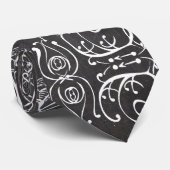 Karton-Typografie-Hochzeiten Krawatte (Gerollt)