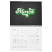 Karton-Typografie Kalender (Mär 2027)