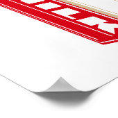 Karton Vollmilch Poster (Ecke)