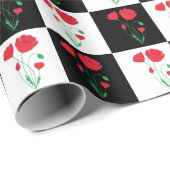 Karton-Wrapping Paper Geschenkpapier (Rolleneckpunkt)