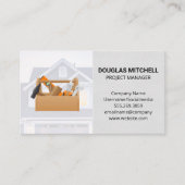 Karton | Zuhause Reparaturen Visitenkarte (Vorderseite)