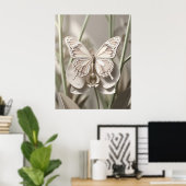 Kartonfalter-Orchidee Poster (Heimbüro)