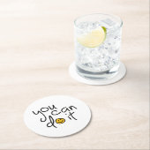 Kartonnen Onderzetter Runder Pappuntersetzer (Vor Ort)