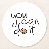 Kartonnen Onderzetter Runder Pappuntersetzer (Vorderseite)