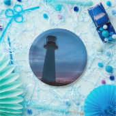 Kartonsockel Photoscheinwerfer Pappteller (Party)