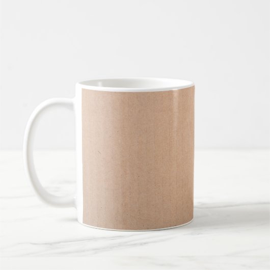Kartonuntergrund Kaffeetasse (Links)