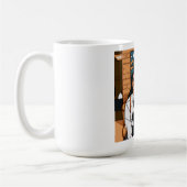 Kartoonify-Tassen Kaffeetasse (Links)