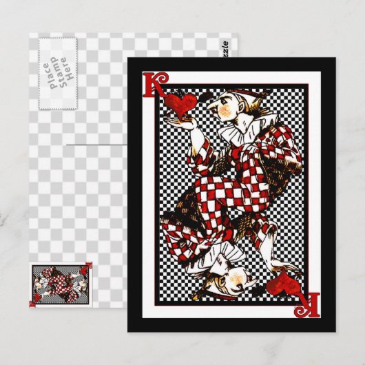 Karts Postkarten (Vorne/Hinten)