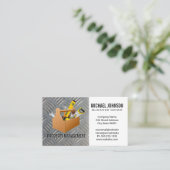 Kartuschenwerkzeug | Stahlplatten-Muster Visitenkarte (Stehend Vorderseite)