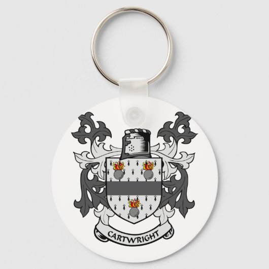 KARTWRIGHT-Wappen Schlüsselanhänger (Vorderseite)