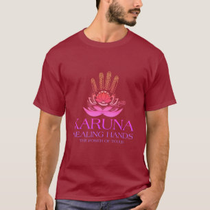 Karuna Healing Hands Massage Therapie & Reiki T-Shirt