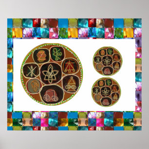KARUNA Reiki heilende Symbole 2014 Poster