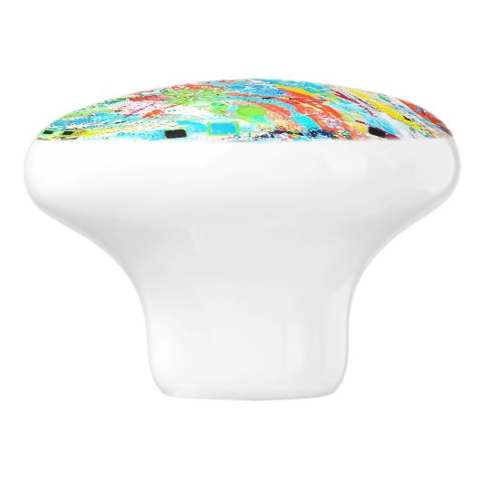 Karusselknochen Keramik Keramikknauf (Seitenansicht)