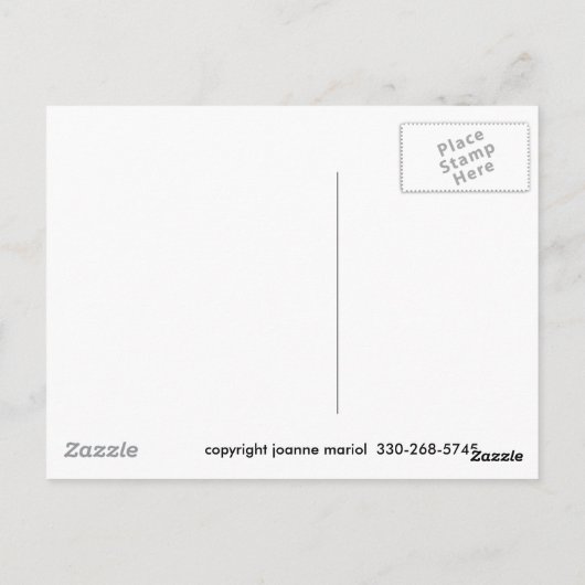 Karussell 14 Postkarte (Rückseite)