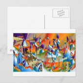 Karussell 1 postkarte (Vorne/Hinten)