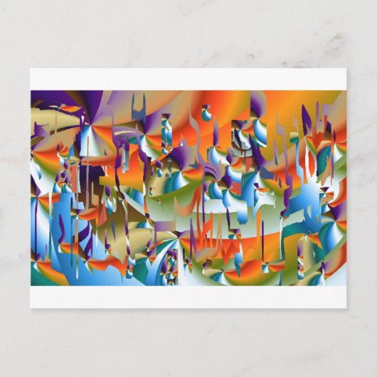 Karussell 1 postkarte (Vorderseite)