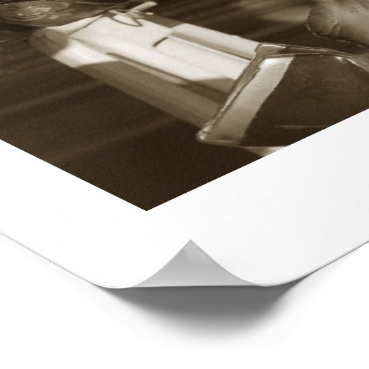 Karussell 21 Poster Print (Ecke)