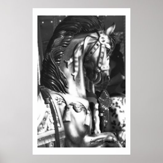 Karussell 22 Poster Print (Vorne)