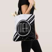 Karussell, 2Tone BW1 Monogramm Tasche (Von Nahem)