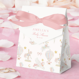 Karussell-Andenkenbox für Baby-Shower im skurrilen Geschenkschachtel