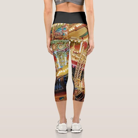 Karussell Capri Leggings (Rückseite)