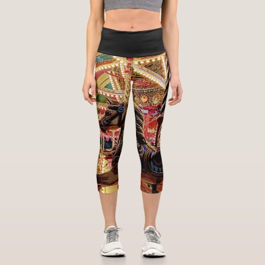 Karussell Capri Leggings (Vorderseite)
