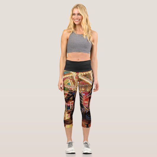 Karussell Capri Leggings (Vorderseite)