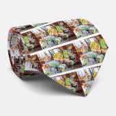 Karussell - Coney-Insel, NYC Krawatte (Gerollt)