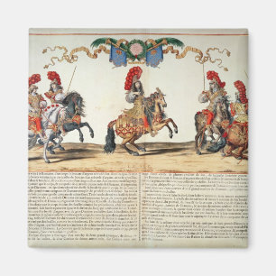 Karussell durch Front Louis XIV von Tuileries Magnet