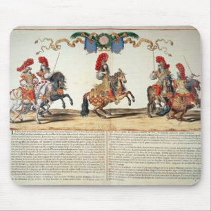 Karussell durch Front Louis XIV von Tuileries Mousepad