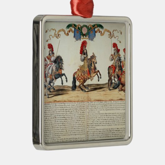 Karussell durch Front Louis XIV von Tuileries Ornament Aus Metall (Rechts)