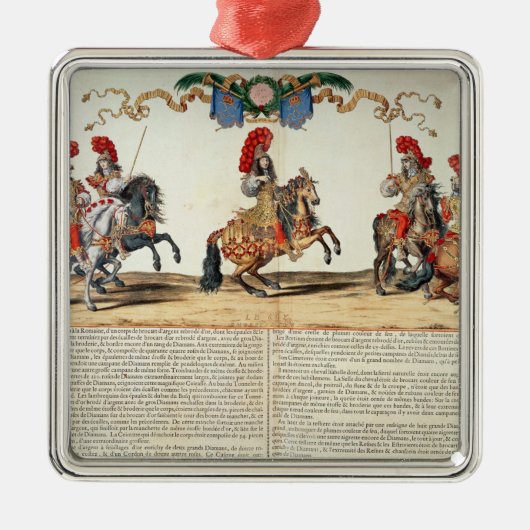 Karussell durch Front Louis XIV von Tuileries Ornament Aus Metall (Vorne)