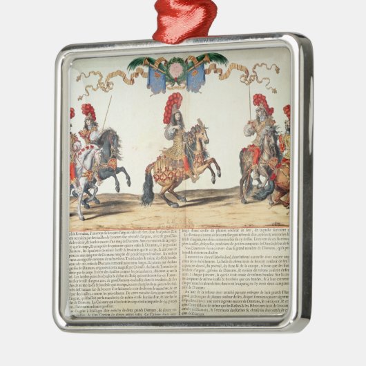 Karussell durch Front Louis XIV von Tuileries Ornament Aus Metall (Links)
