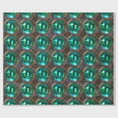 Karussell-Eitelkeits-elegantes Muster Geschenkpapier (Flach)