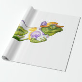 Karussell Frösche Foto Geschenkpapier (Ungerollt)