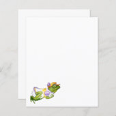 Karussell-Frösche-Foto-Papier-Stationierung (Vorne/Hinten)