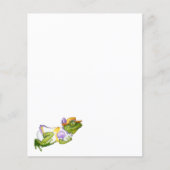 Karussell-Frösche-Foto-Papier-Stationierung (Vorderseite)