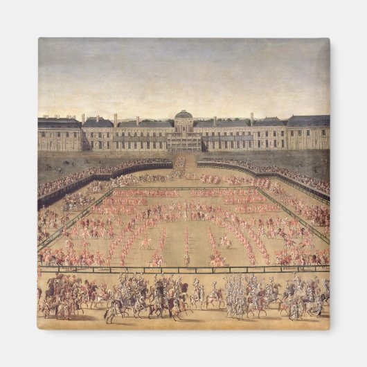 Karussell für Louis XIV Magnet (Vorne)
