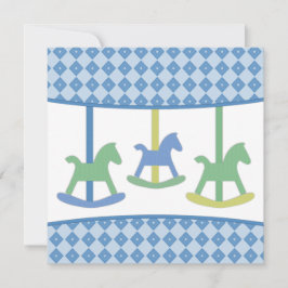 Karussell-Geburtstags-Party Einladung